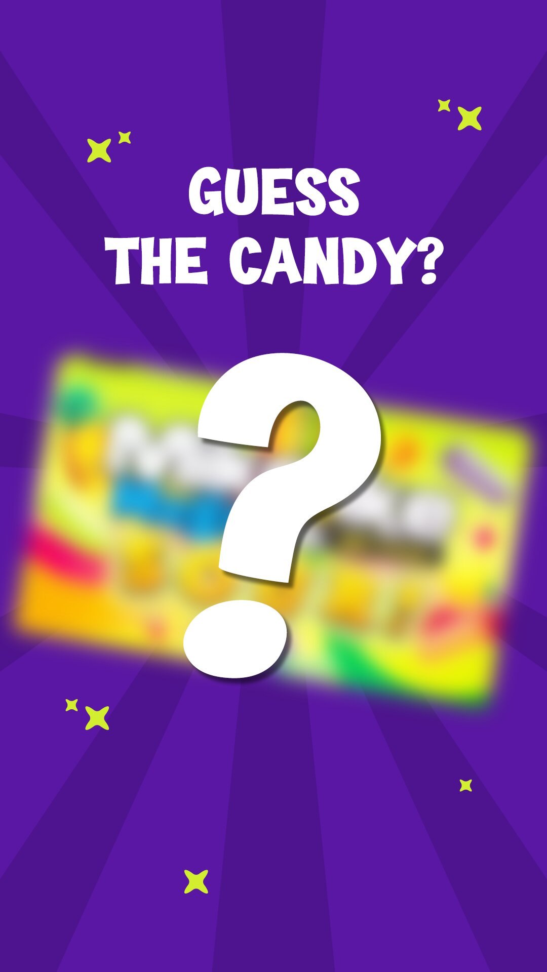 Candy Hearts – guess the mystery candy interactive quiz Instagram story engagement post
