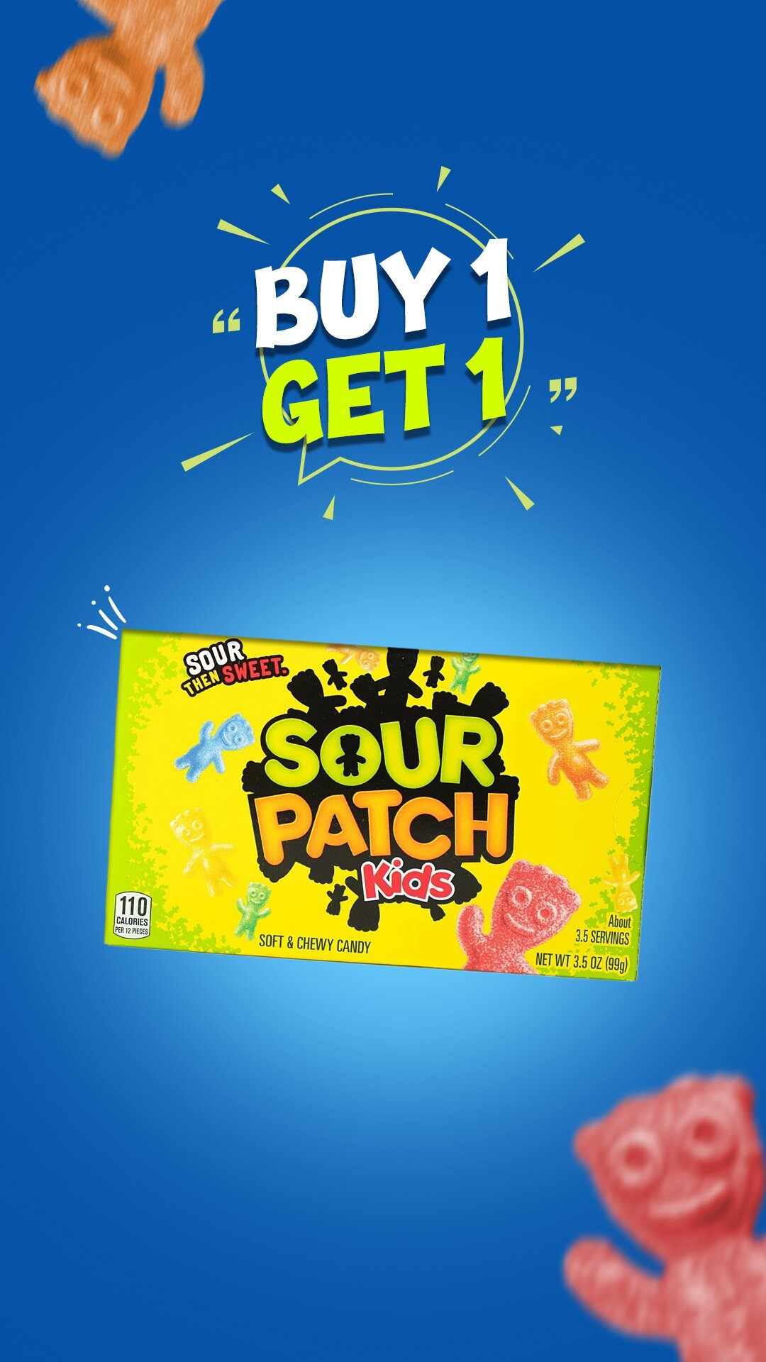 Candy Hearts – arrange Sour Patch Kids Xtreme candy box image in correct order interactive puzzle game