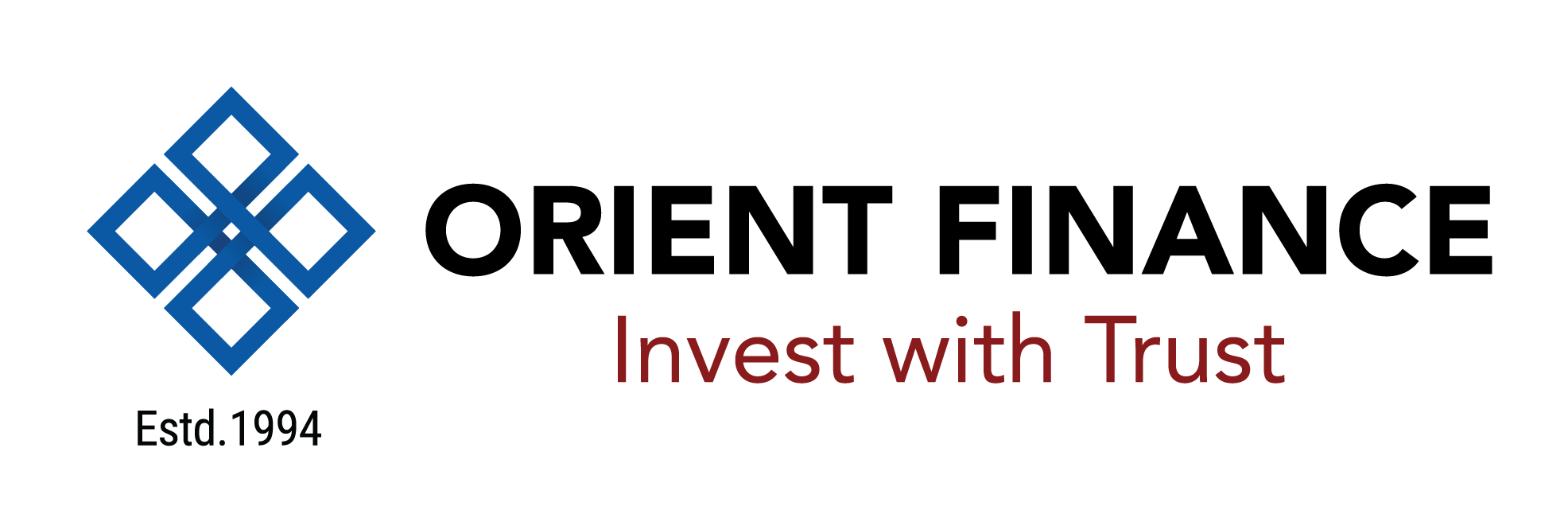 Orient Finance's customized marketing solutions for the financial sector brand logo